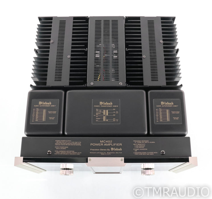 McIntosh MC402 Stereo Power Amplifier; MC-402