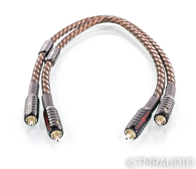 WireWorld Eclipse 8 RCA Cables; 0.5m Pair Interconnects