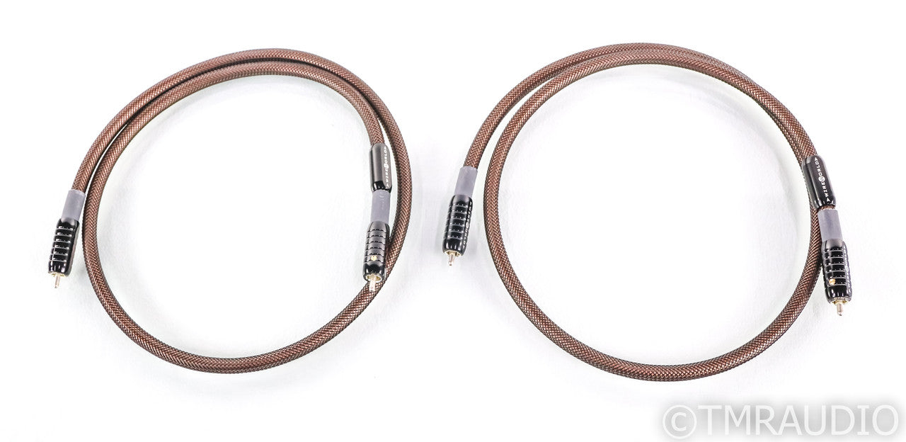 WireWorld Eclipse 7 RCA Cables; 1m Pair Interconnects