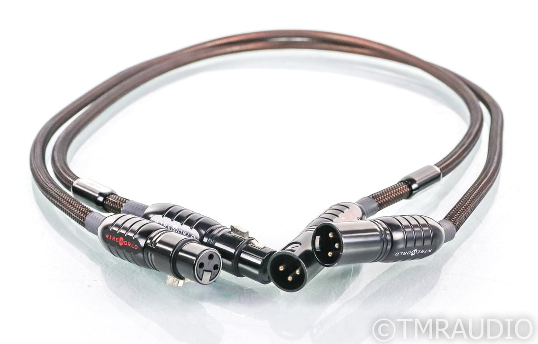 Wireworld Eclipse 7 XLR Cables; 1m Pair Balanced Interconnects