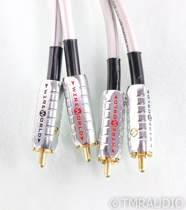 WireWorld Solstice 7 RCA Cables; 3m Pair Interconnects