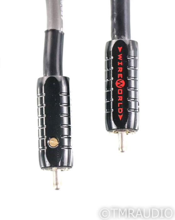 WireWorld Eclipse 7 RCA Jumper Cables; 7" Pair Interconnects