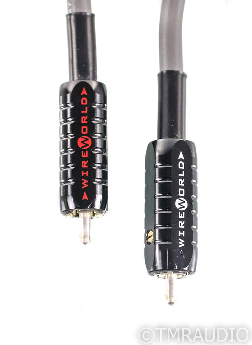 WireWorld Eclipse 7 RCA Jumper Cables; 7" Pair Interconnects