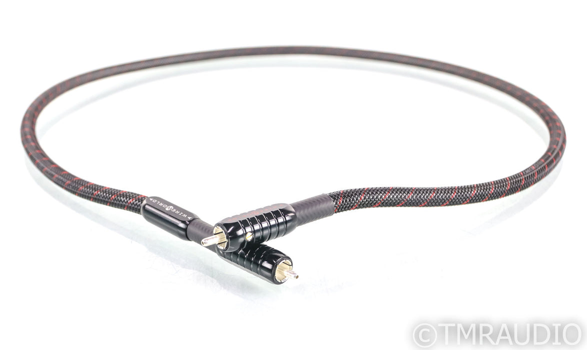 WireWorld Silver Starlight 8 RCA Digital Coaxial Cable; Single 1m Interconnect