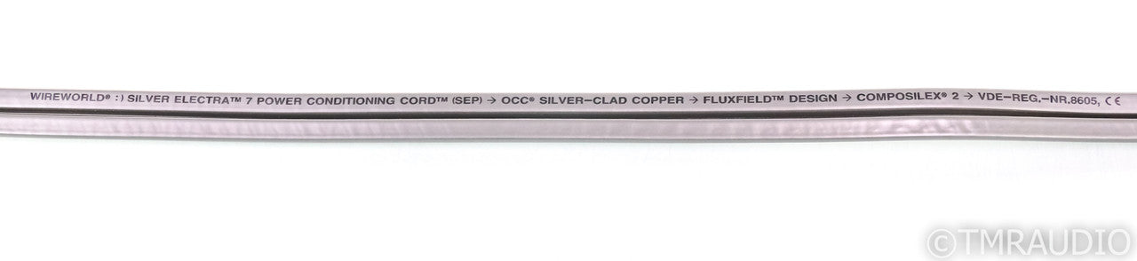 WireWorld Silver Electra 7 Power Cable; 1m AC Cord