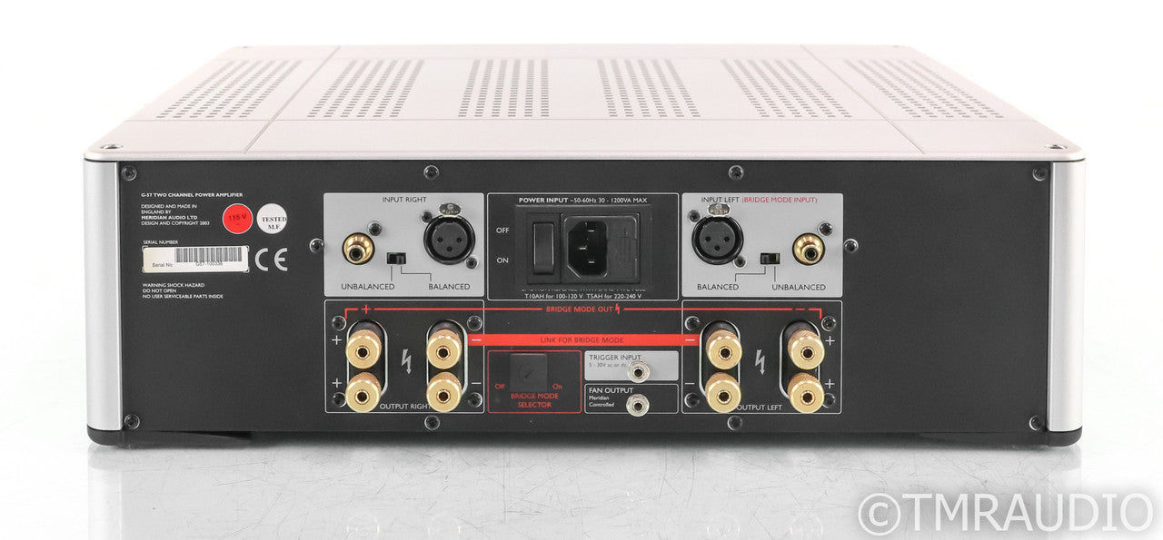 Meridian G57 Stereo Power Amplifier; G-57