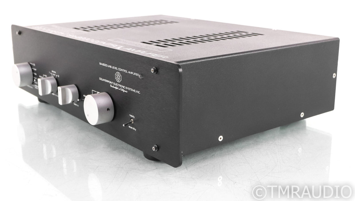 Counterpoint SA-2000 Vintage Stereo Tube Hybrid Preamplifier; Black - Excellent