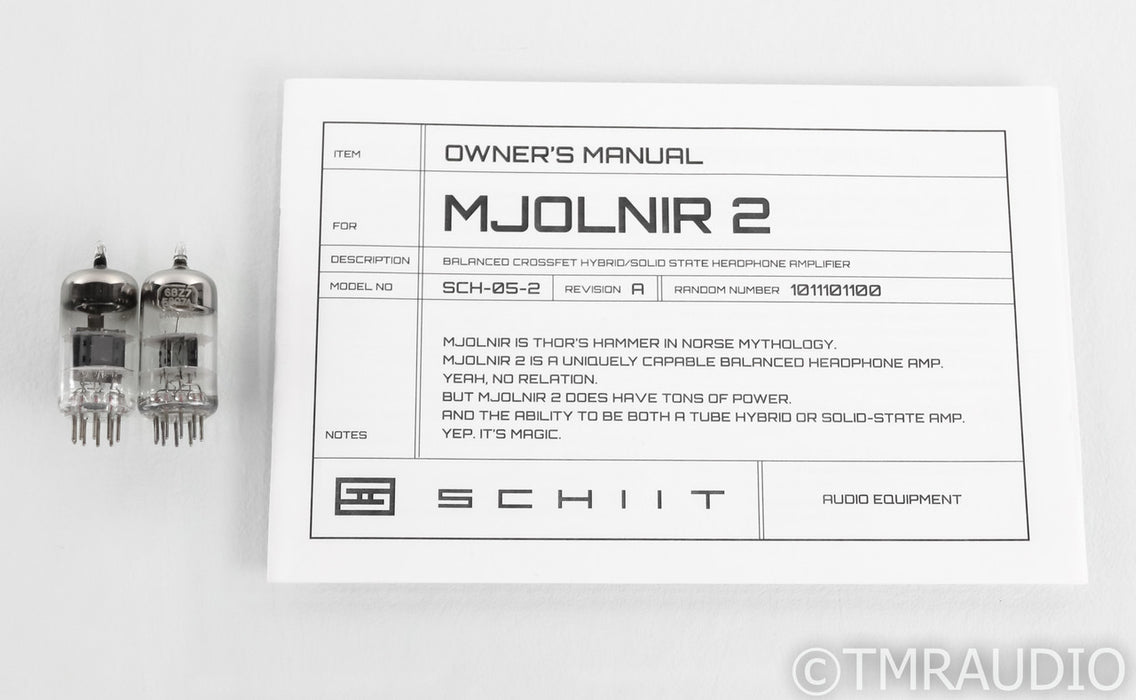 Schiit Mjolnir 2 Headphone Amplifier; Mjolnir v2