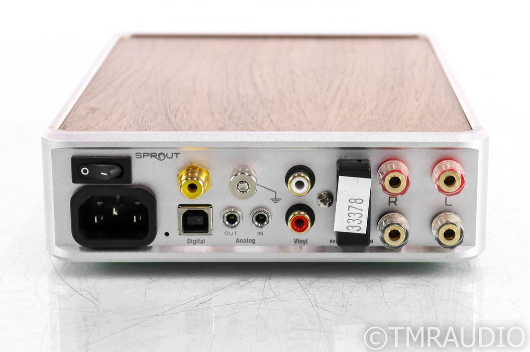 PS Audio Sprout Stereo Integrated Amplifier; Silver; MM Phono; Bluetooth