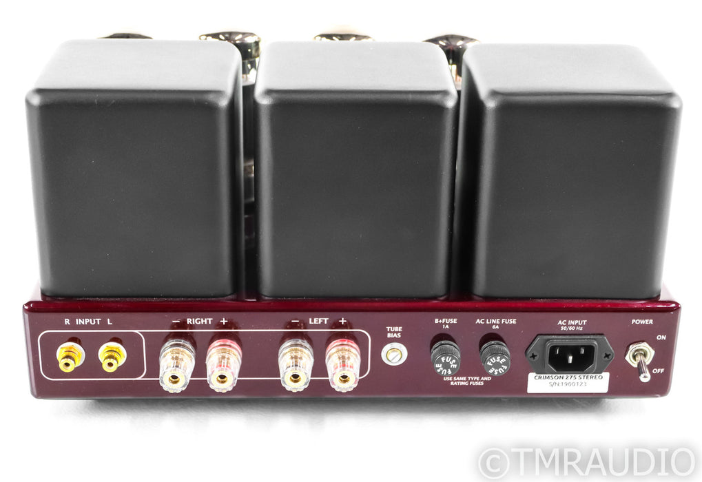 Carver Crimson 275 Stereo Tube Power Amplifier; Crimson275