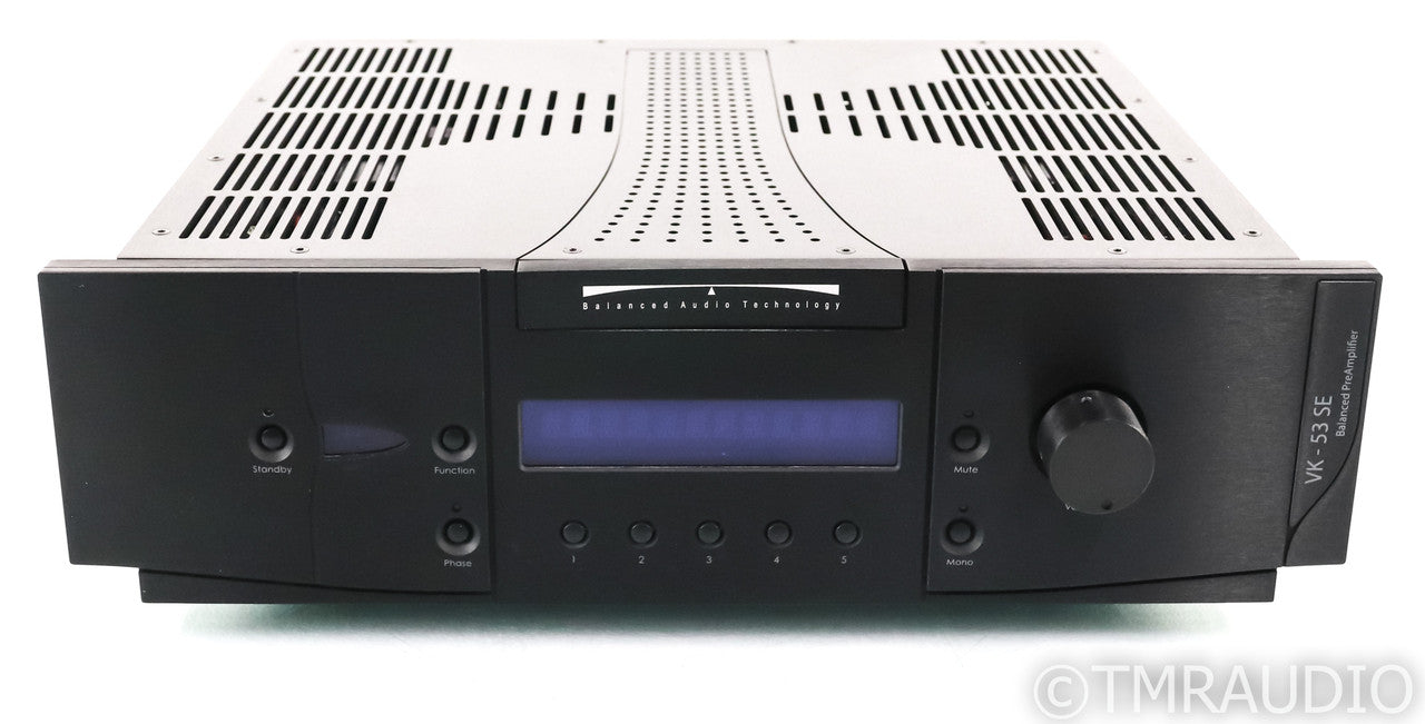 BAT VK-53 SE Stereo Tube Preamplifier; Balanced Audio Technology VK53SE; Remote