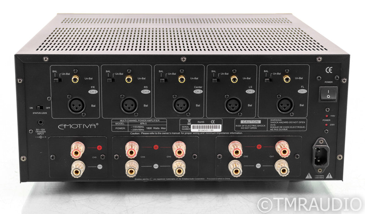 Emotiva XPA-5 5 Channel Power Amplifier