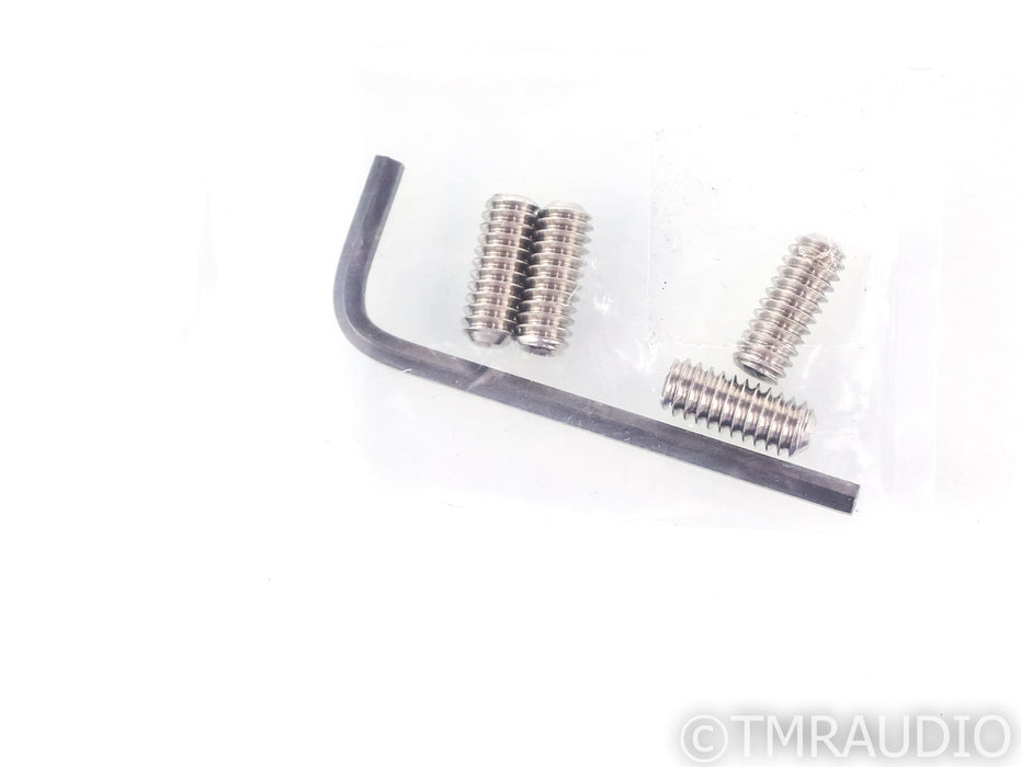 Stillpoints Ultra Base Isolation Feet; Set of Four; 1/4-20 Threading