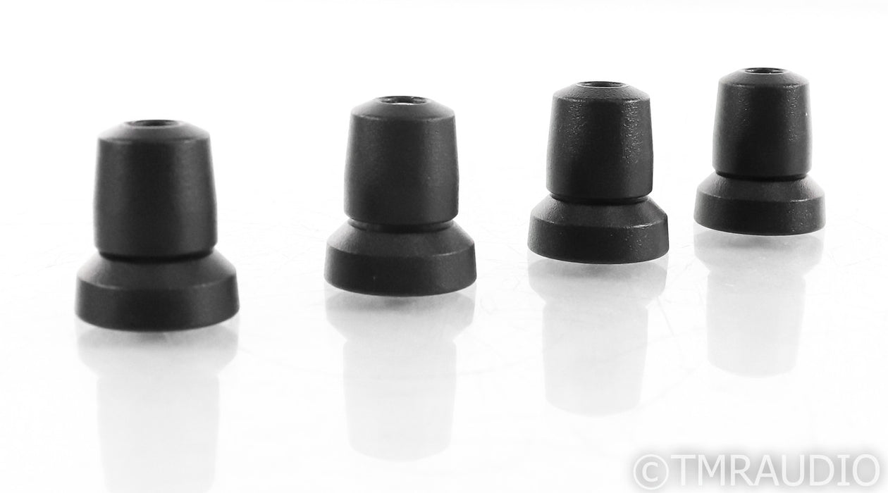 Stillpoints Ultra Mini Isolation Feet; Set of Four; Black