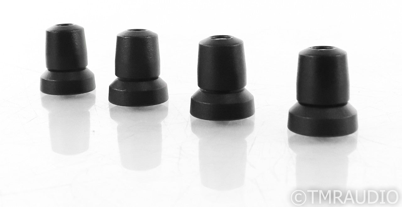 Stillpoints Ultra Mini Isolation Feet; Set of Four; Black