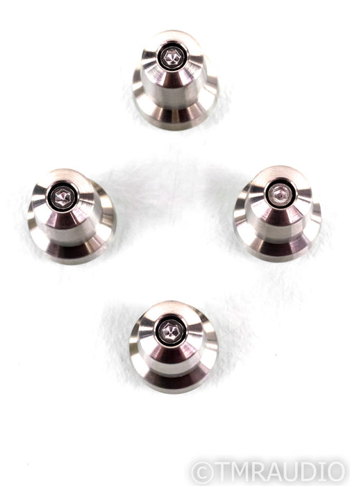 Stillpoints Ultra Mini Isolation Feet; Set of Four; Silver