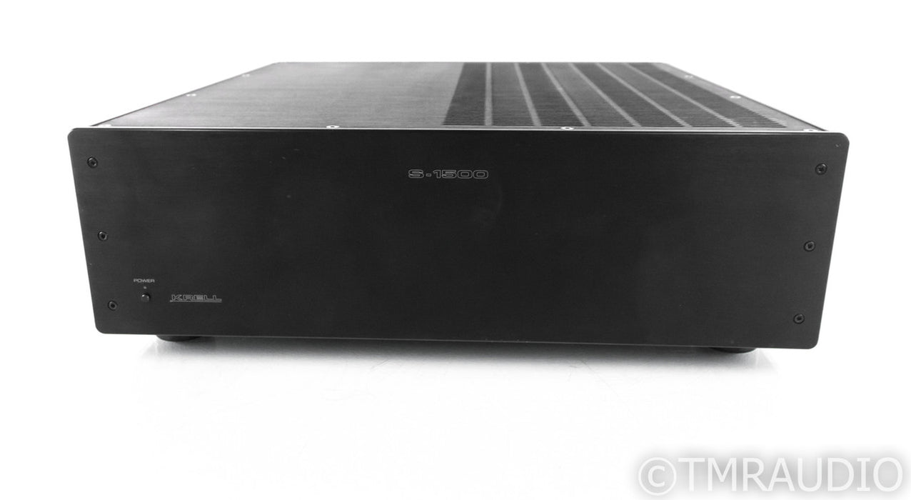 Krell S-1500 5 Channel Power Amplifier; Black; S1500