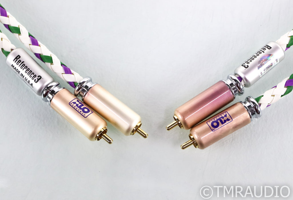 XLO Reference 3 RCA Cables; 1m Pair Interconnects