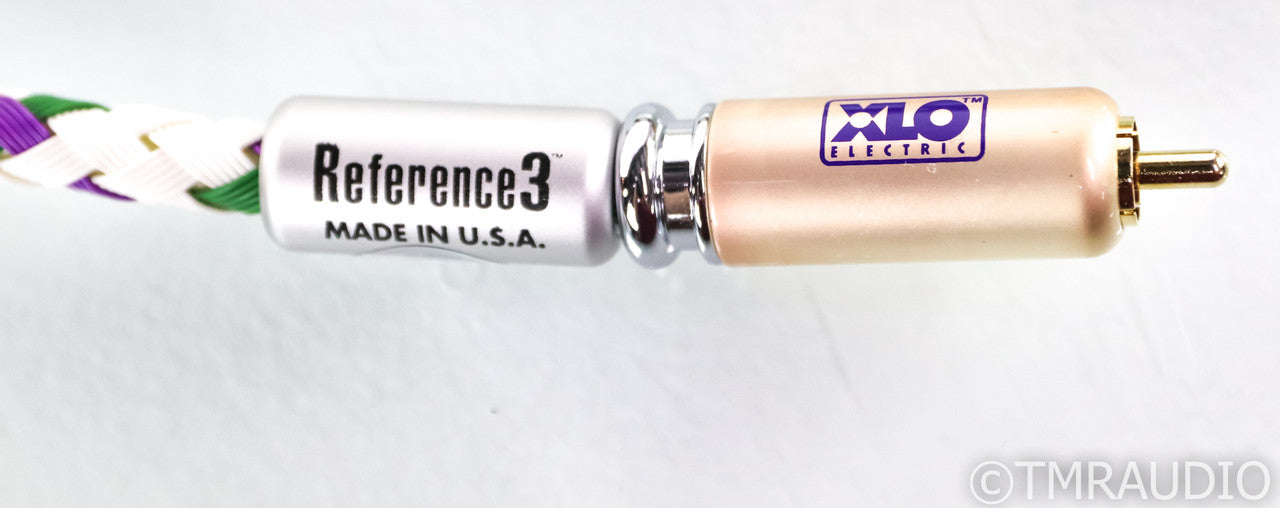 XLO Reference 3 RCA Cables; 1m Pair Interconnects