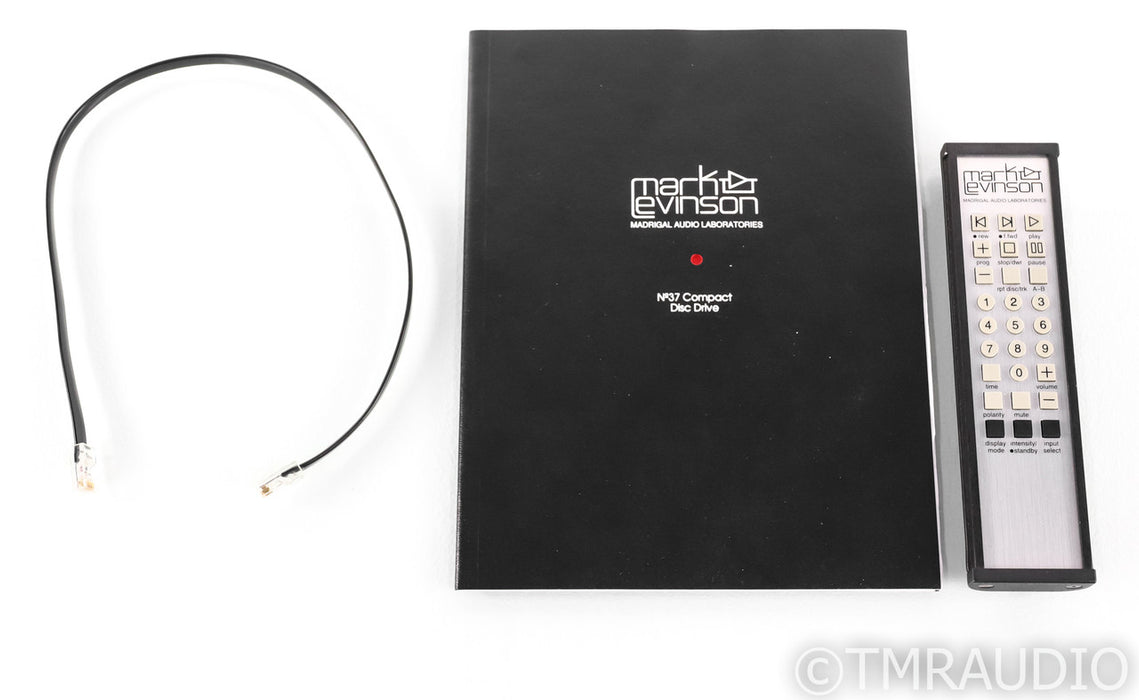 Mark Levinson No. 37 CD Transport; Remote