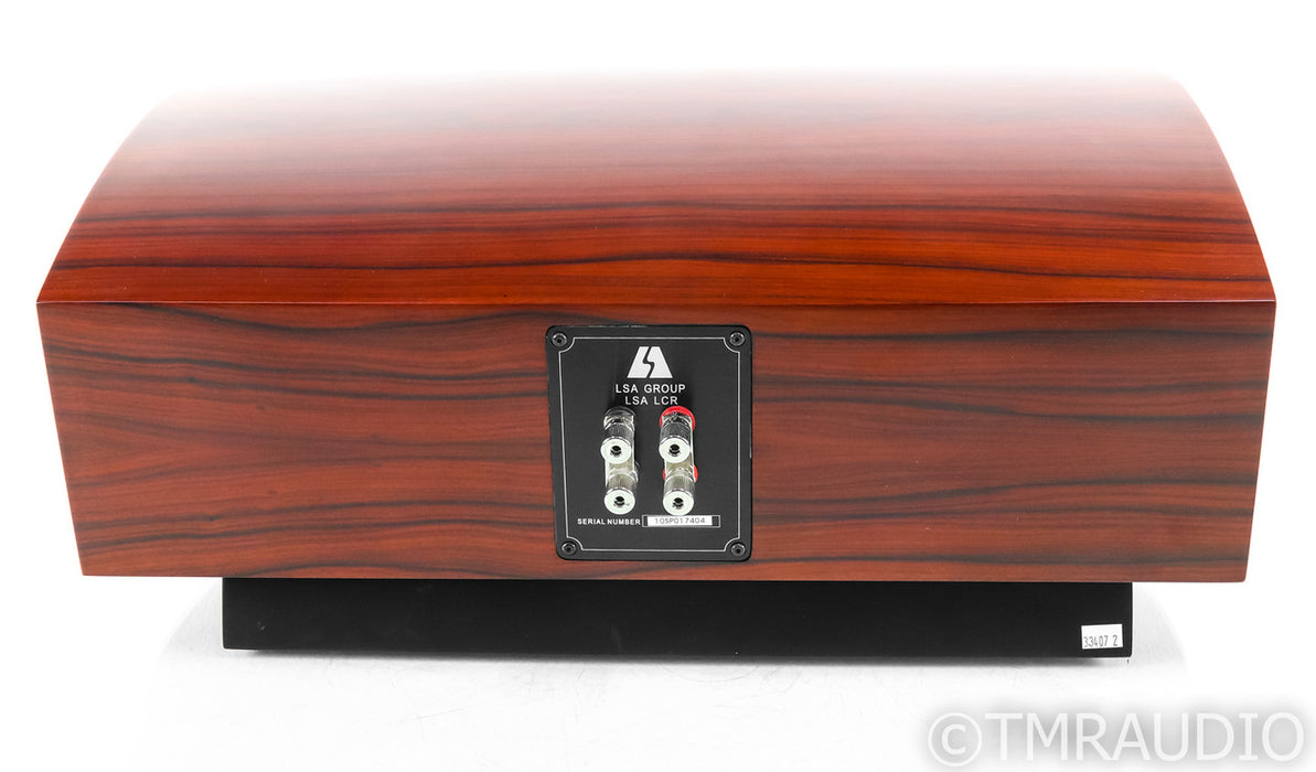 LSA LCR Center Channel Speaker; Single Rosewood Speaker