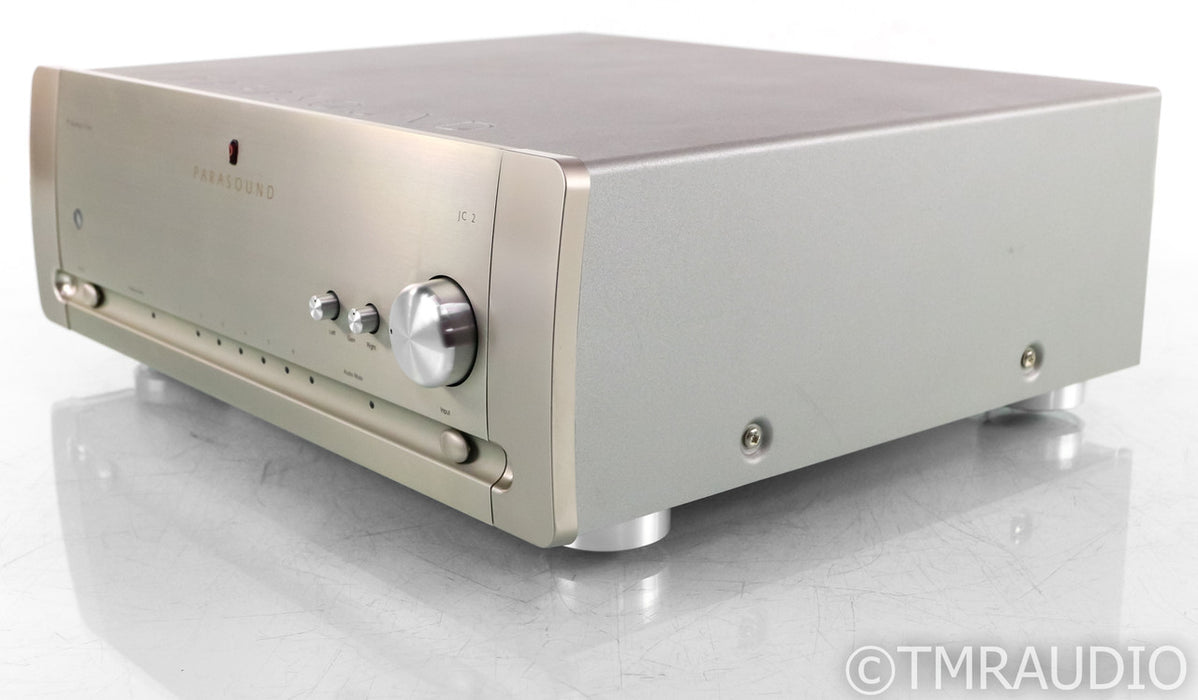 Parasound Halo JC 2 Stereo Preamplifier; JC2; Silver; Remote