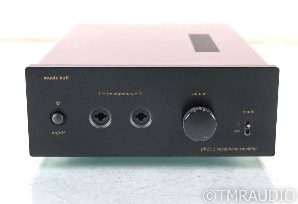 Music Hall ph25.2 Tube Hybrid Headphone Amplifier; PH25.2; AS-IS (Power Issue)
