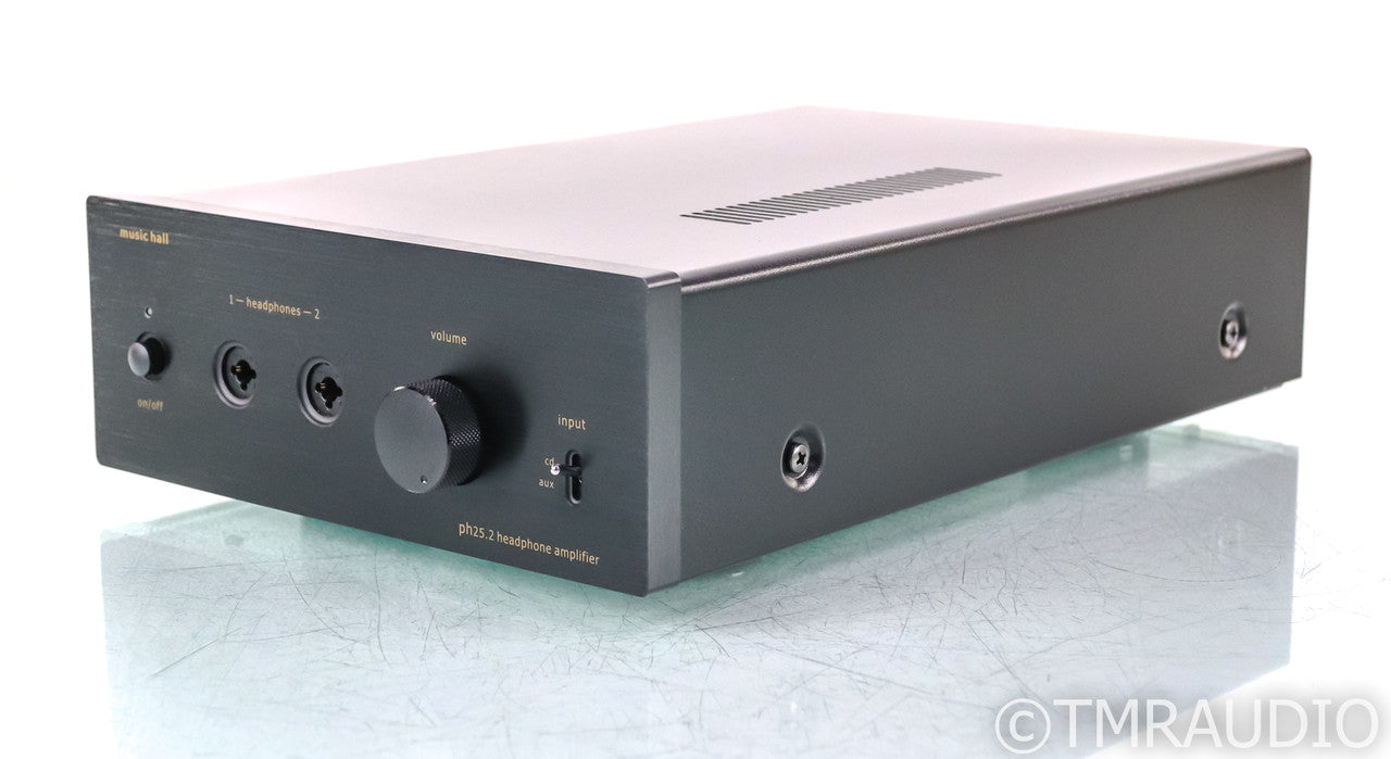 Music Hall ph25.2 Tube Hybrid Headphone Amplifier; PH25.2; AS-IS (Power Issue)