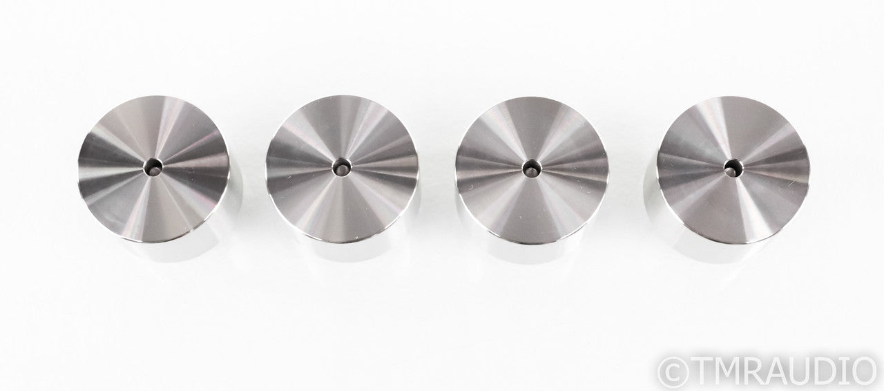 Shunyata Research SSF-38 Isolation Feet; Set of Four; Stainless Steel Feet