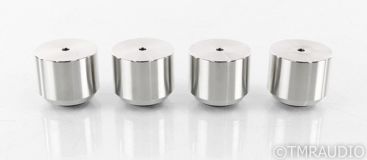 Shunyata Research SSF-38 Isolation Feet; Set of Four; Stainless Steel Feet