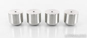 Shunyata Research SSF-38 Isolation Feet; Set of Four; Stainless Steel Feet