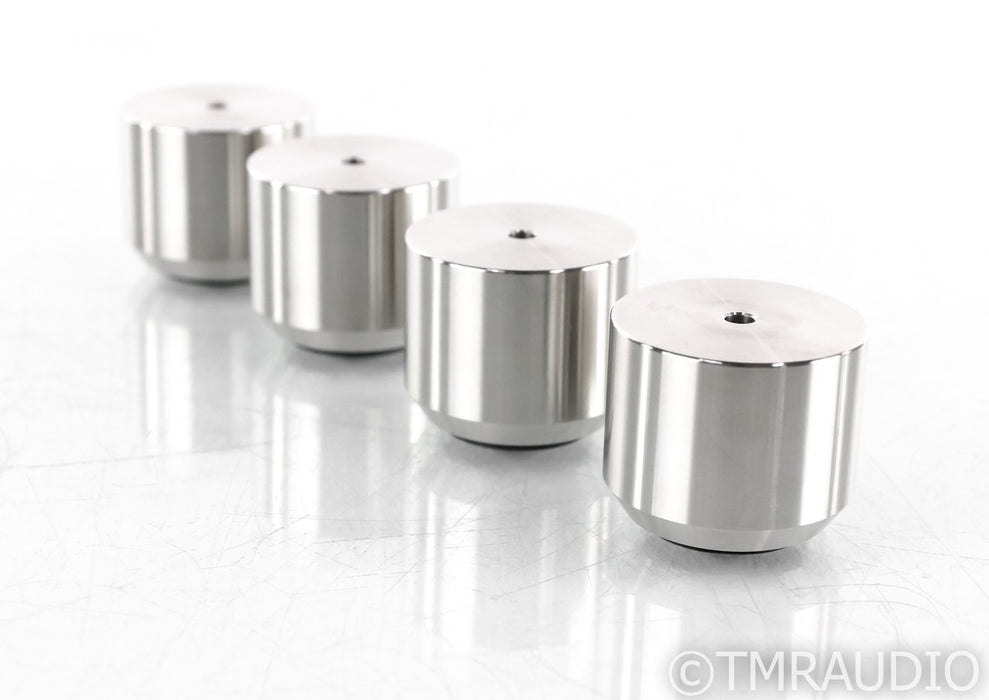 Shunyata Research SSF-38 Isolation Feet; Set of Four; Stainless Steel Feet