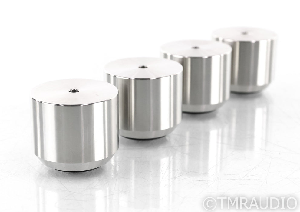 Shunyata Research SSF-38 Isolation Feet; Set of Four; Stainless Steel Feet