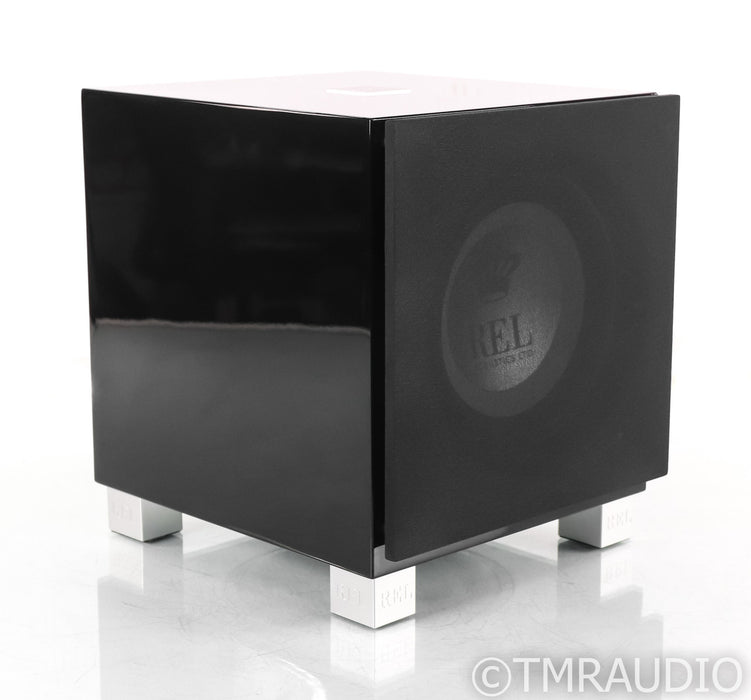 REL T/9i 10" Powered Subwoofer; Piano Black