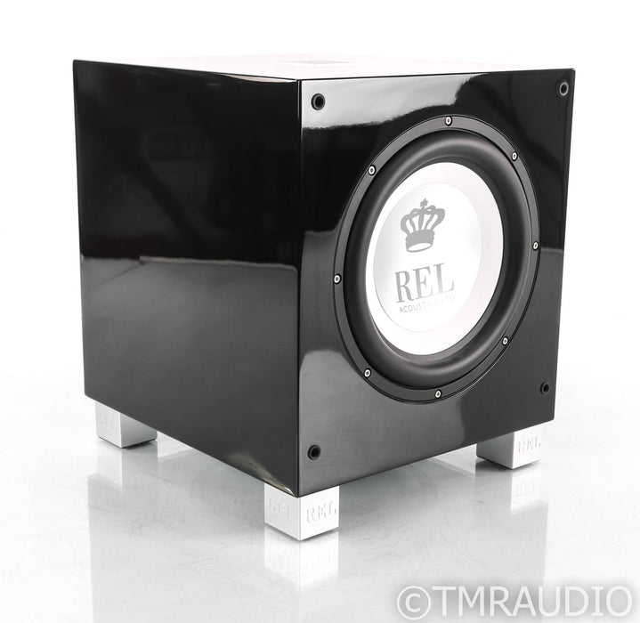 REL T/9i 10" Powered Subwoofer; Piano Black