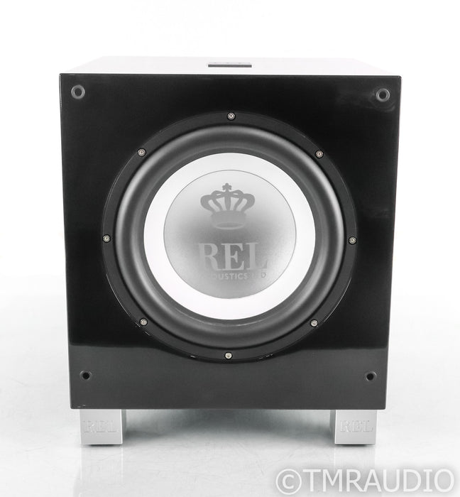 REL T/9i 10" Powered Subwoofer; Piano Black