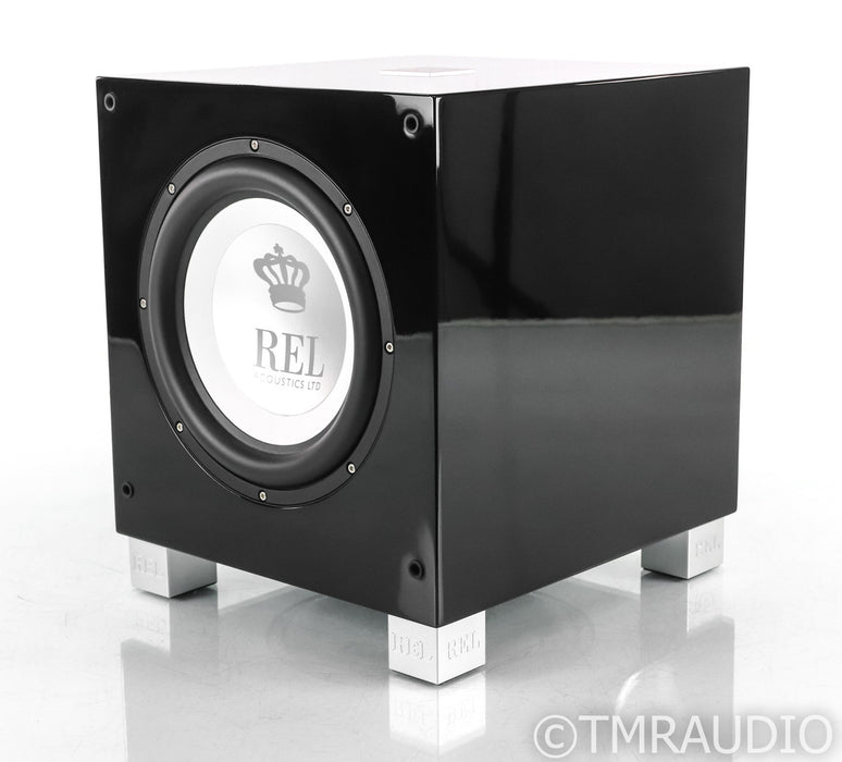 REL T/9i 10" Powered Subwoofer; Piano Black