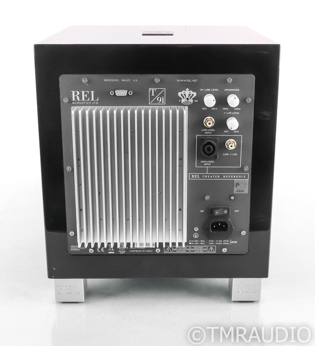 REL T/9i 10" Powered Subwoofer; Piano Black