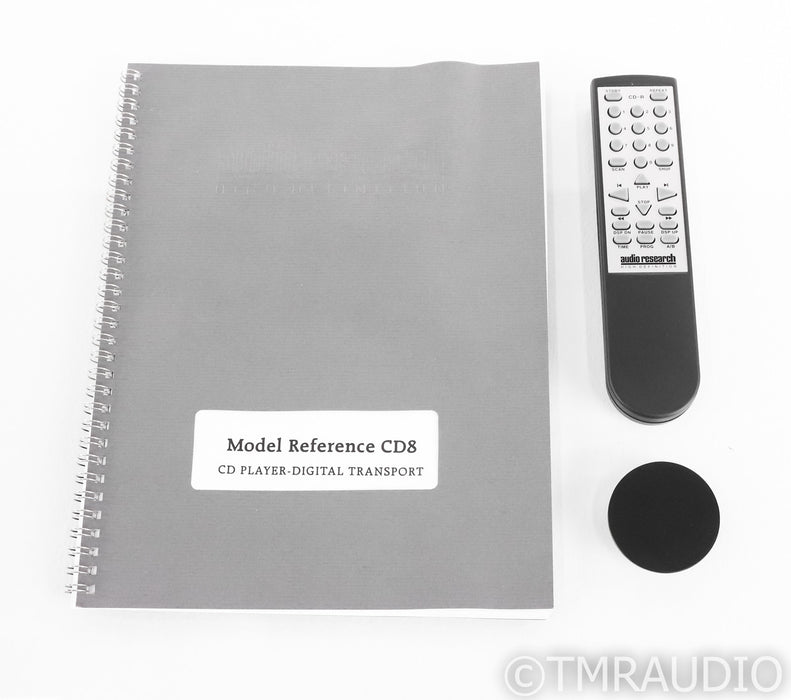 Audio Research Reference CD8 Tube CD Player; CD-8; Black; Remote