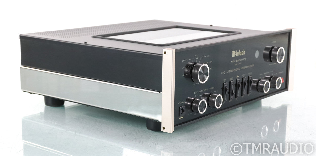 McIntosh C70 Stereo Preamplifier; C-70; 70th Anniversary; Remote; MM/MC Phono