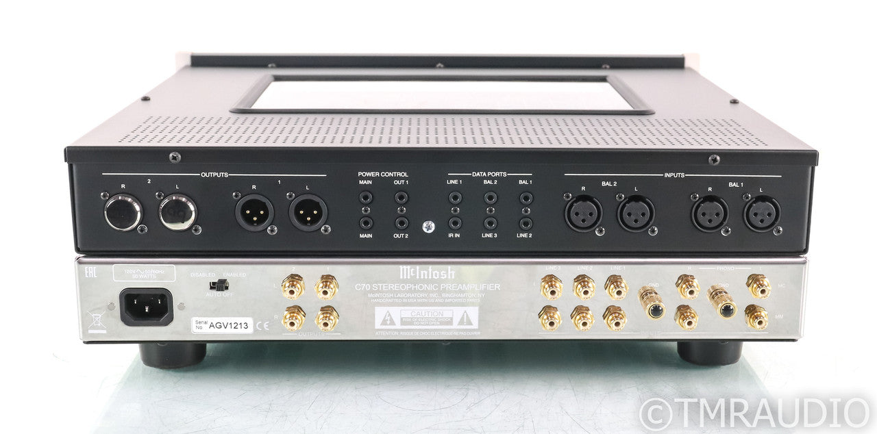 McIntosh C70 Stereo Preamplifier; C-70; 70th Anniversary; Remote; MM/MC Phono