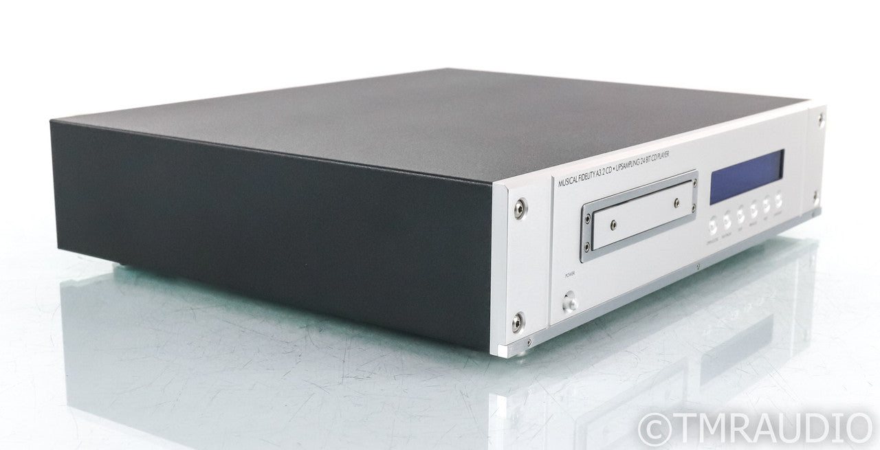 Musical Fidelity A3.2 CD Player; A-3.2; Silver; Remote