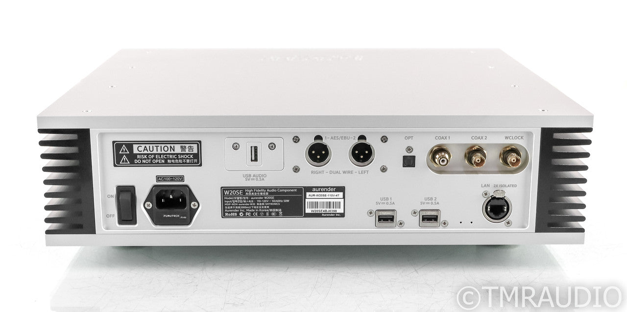 Aurender W20SE Network Streamer / Server; 4TB SSD; Silver (Open Box w/ Warranty)