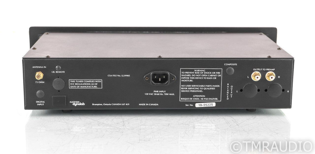 Magnum Dynalab MD 90 Analog FM Tuner; MD90