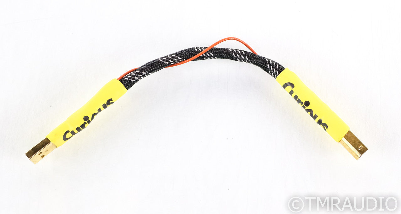 Curious Cables Regen Link USB Cable; 8in Digital Interconnect