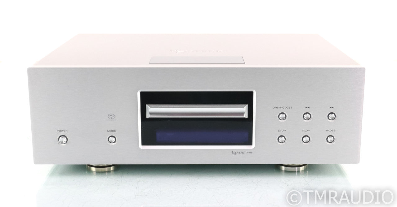 Esoteric X-05 CD / SACD Player; X05; Silver; Remote