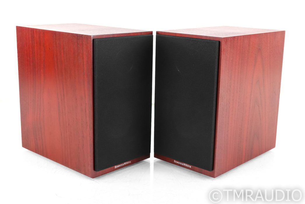 B&W 707 S2 Bookshelf Speakers; Rosenut Pair; 707S2