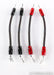 AudioQuest Saturn Bi-Wire Speaker Jumpers; 8"; Set of 4 (Open Box w/ Warranty)