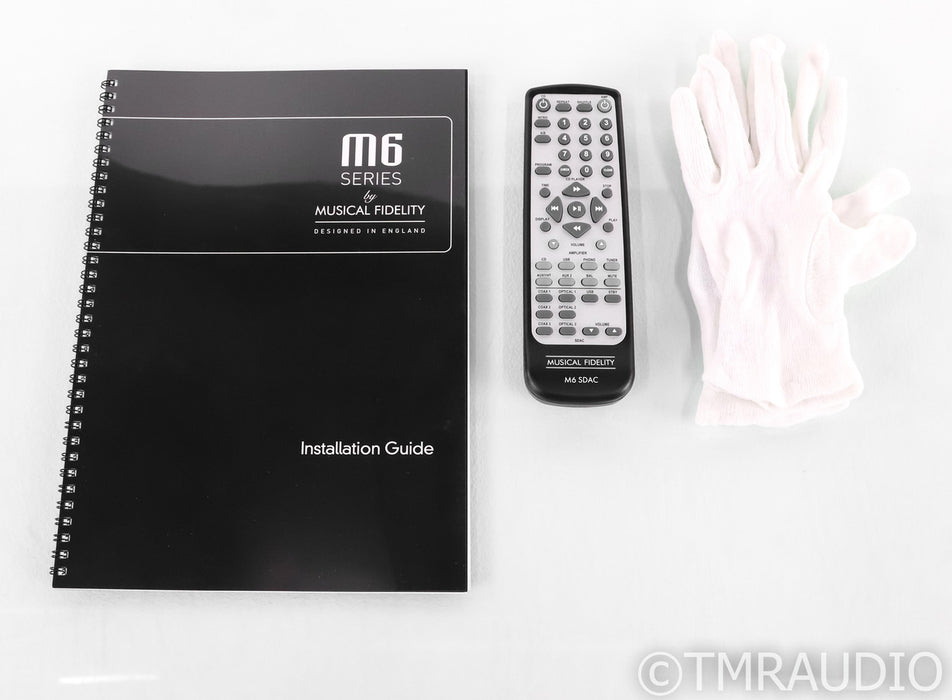 Musical Fidelity M6sR DAC; D/A Converter; M6SR; Black (Open Box w/ Warranty)