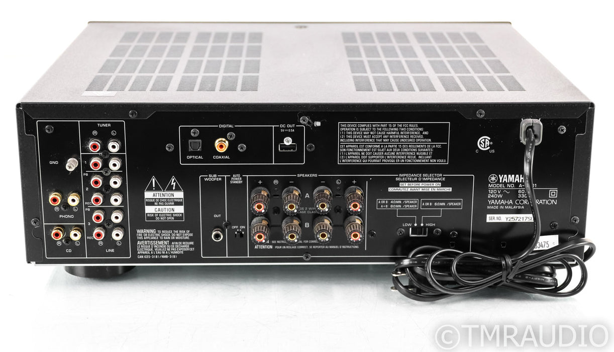 Yamaha A-S501 Stereo Integrated Amplifier; AS501; MM Phono